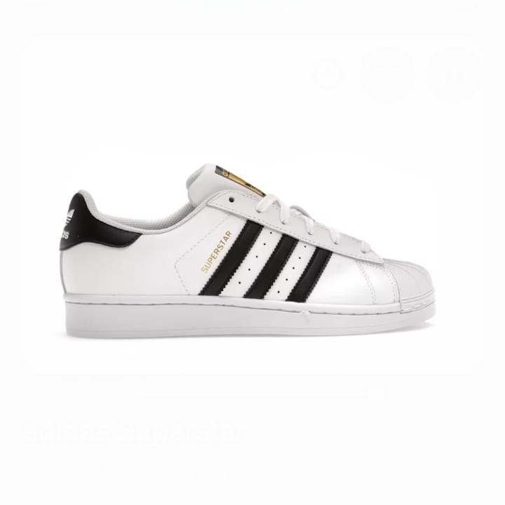 ADIDAS SUPERSTAR WHITE BLACK (WOMEN'S)