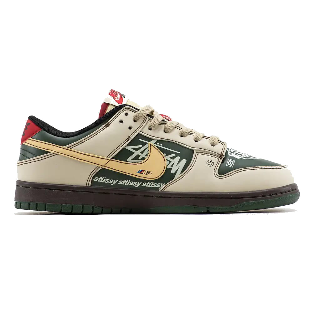 NIKE CUSTOM DUNK X STUSSY | GREEN VERSION 2