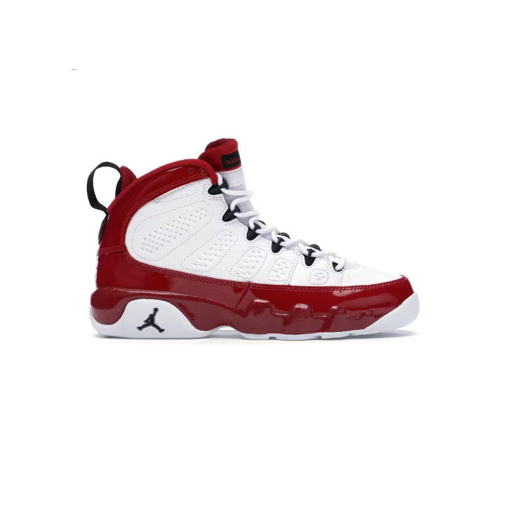 JORDAN 9 RETRO WHITE GYM RED (GS)