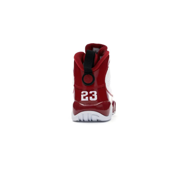 JORDAN 9 RETRO WHITE GYM RED (GS)