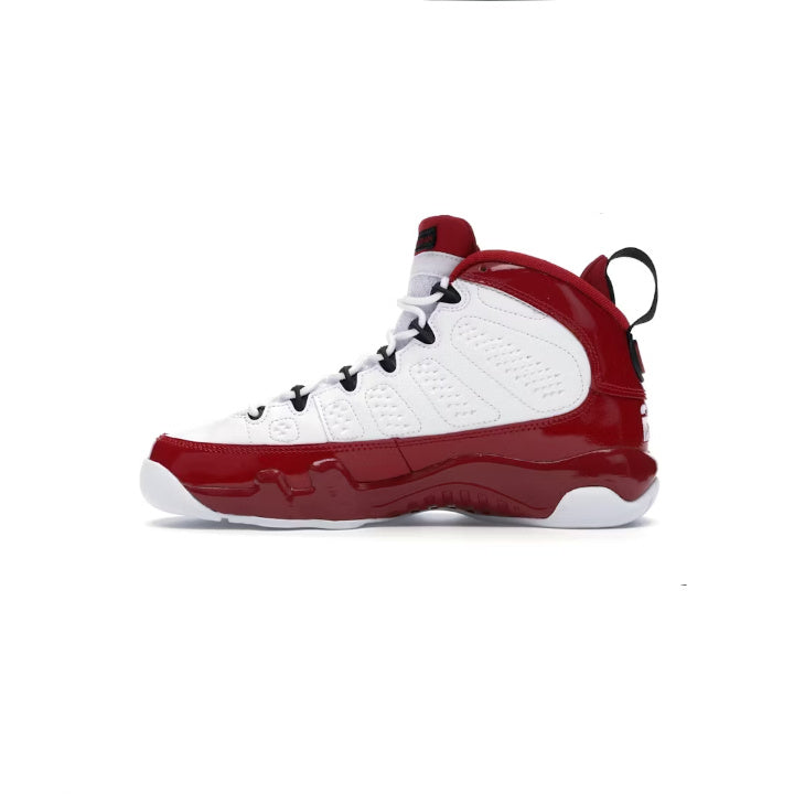 JORDAN 9 RETRO WHITE GYM RED (GS)