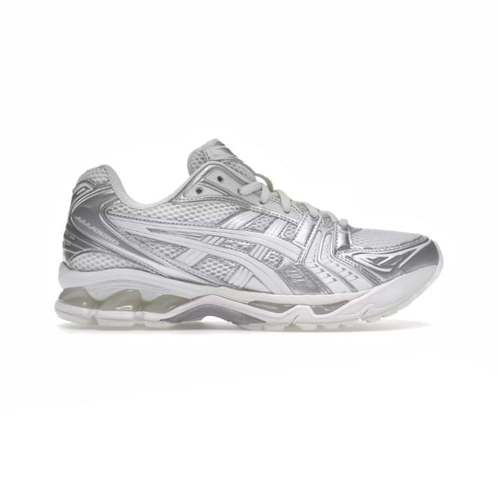 ASICS GEL-KAYANO 14 JJJJOUND SILVER WHITE