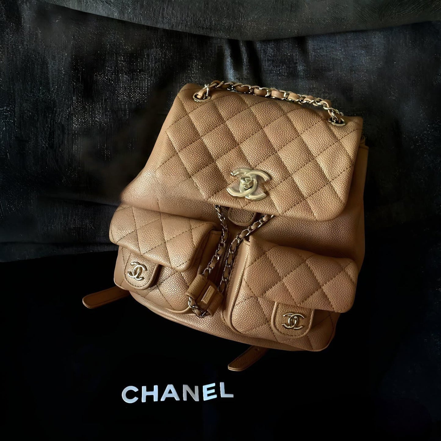 CHANEL 24A DUMA BACKPACK