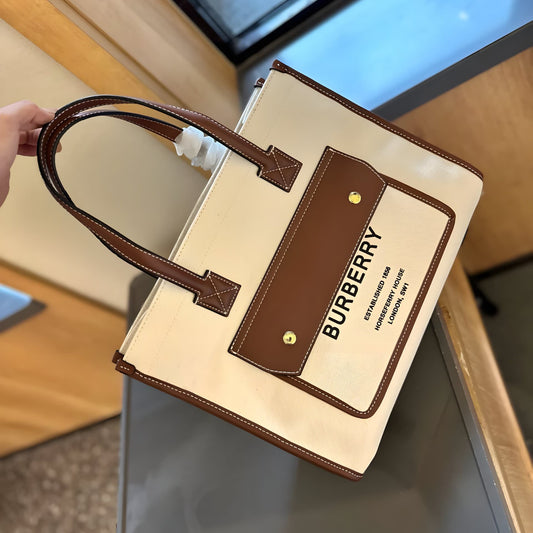 BURBERRY FREYA TOTE BAG