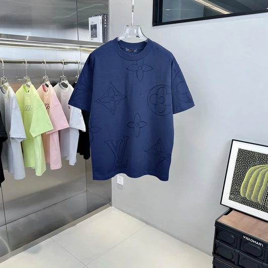 LOUIS VUITTON EMBOSSED LV T-SHIRT