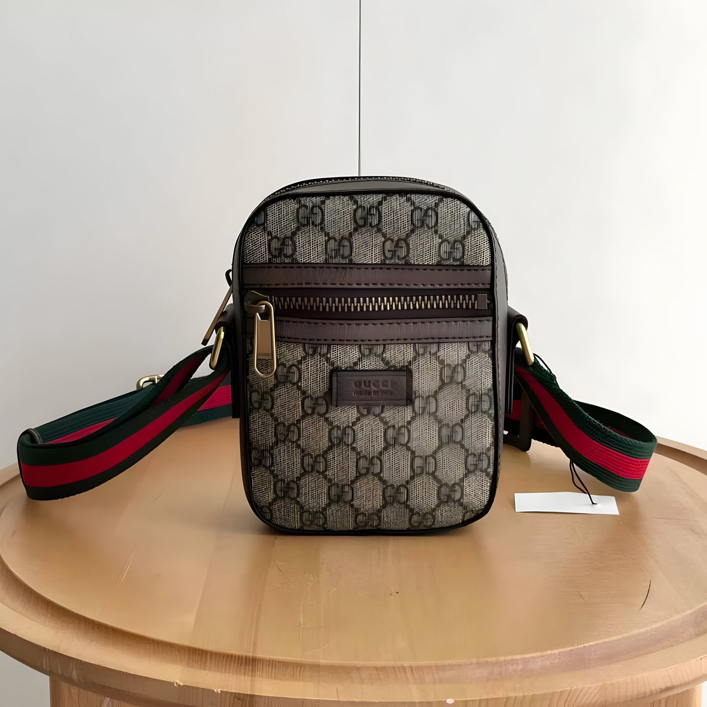 GUCCI GG BLACK SUPREME MESSENGER BAG