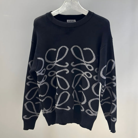 LOEWE ANAGRAM JACQUARD SWEATER