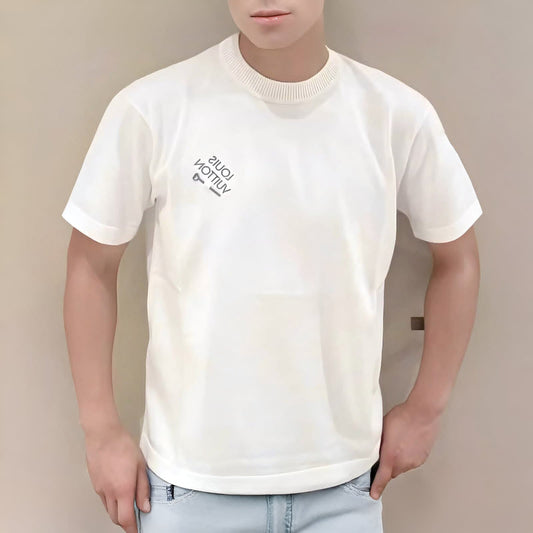 LOUIS VUITTON SIGNATURE SHORT-SLEEVED T-SHIRT