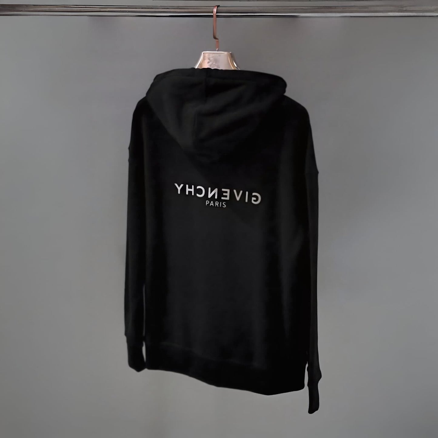 GIVENCHY PARIS BLACK HOODIE