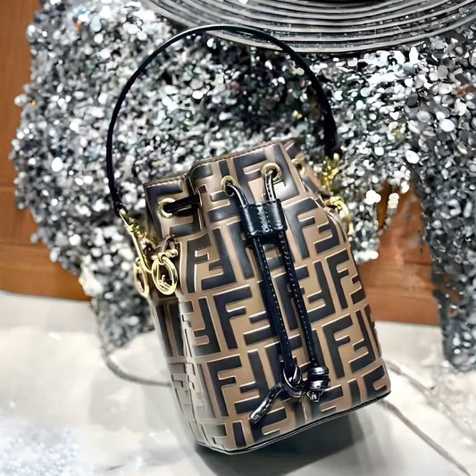 FENDI MON TRESOR MINI BUCKET BAG