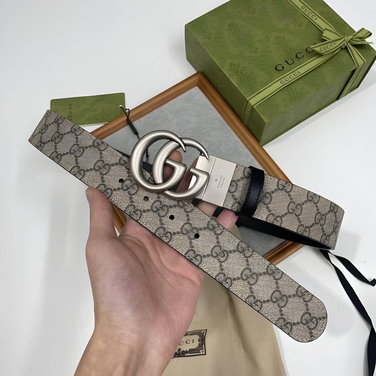 GUCCI GG MARMONT REVERSIBLE BELT