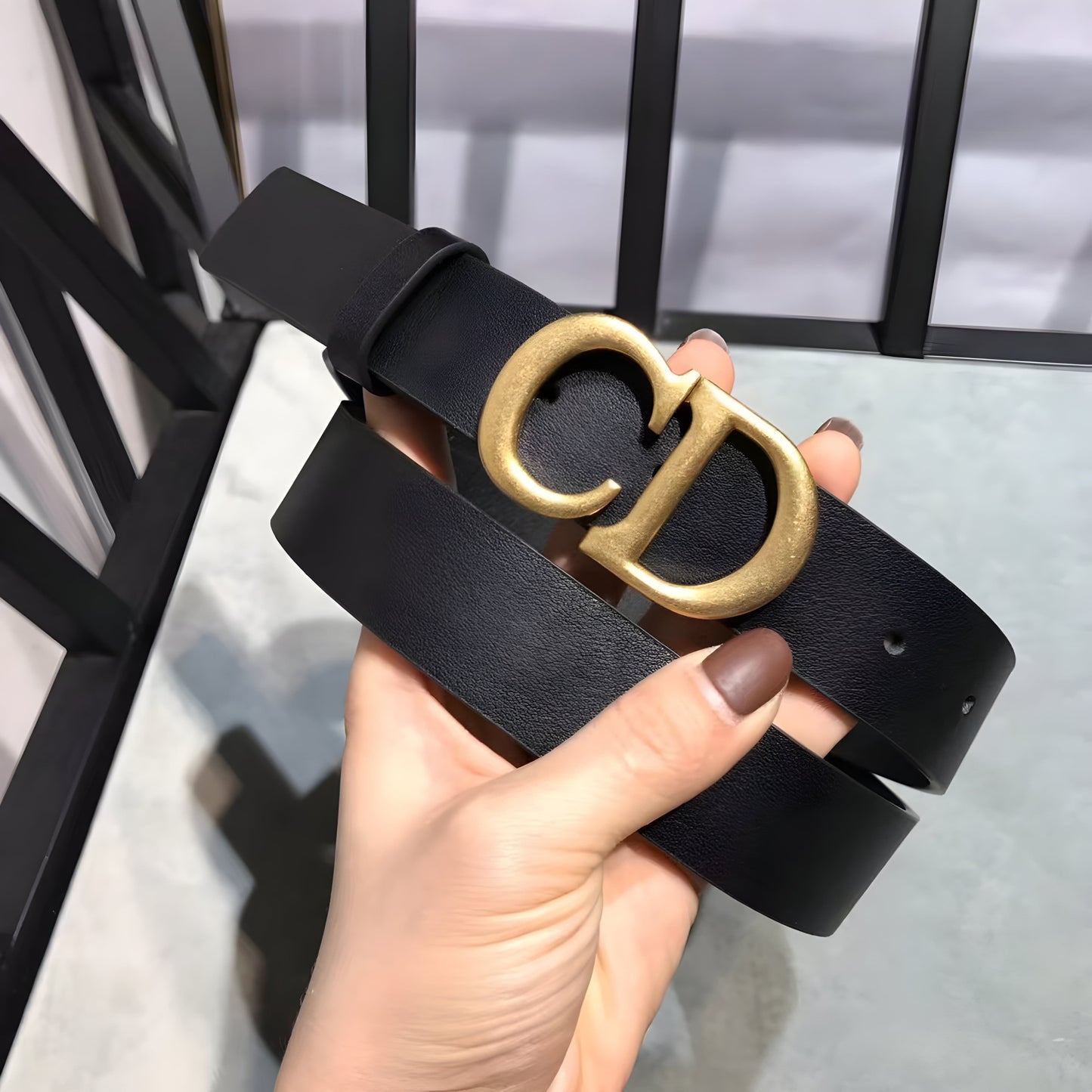 DIOR SADDLE BELT