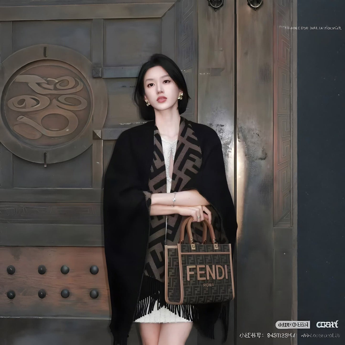 FENDI FF PONCHO