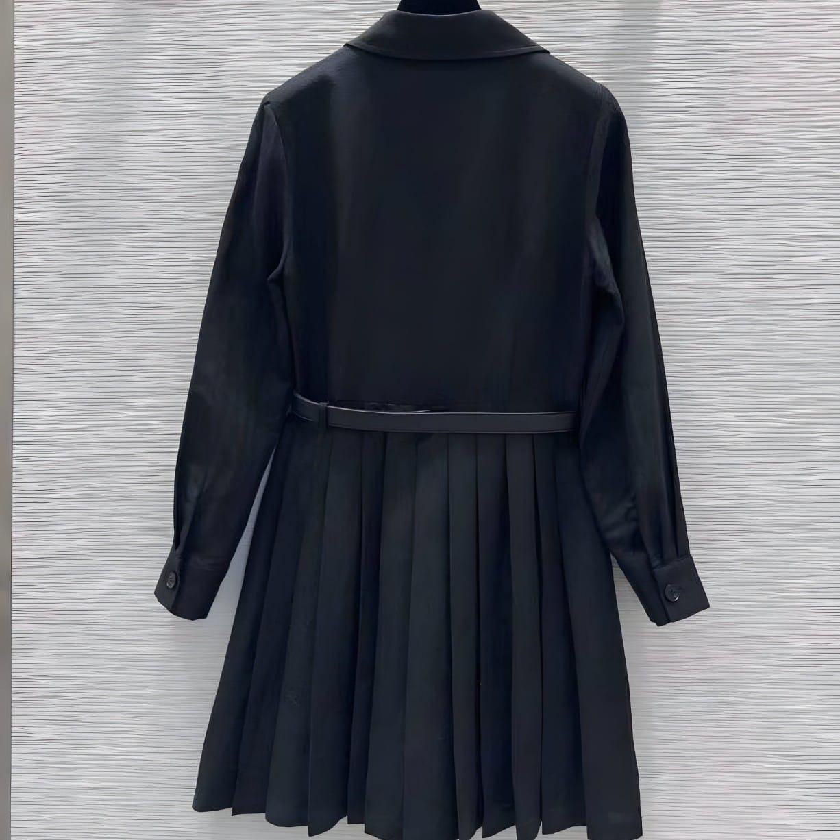 FENDI BLACK SHIRT DRESS