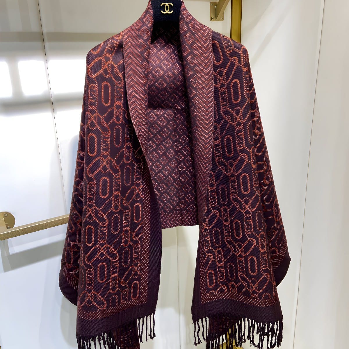 LOEWE ANAGRAM SCARF