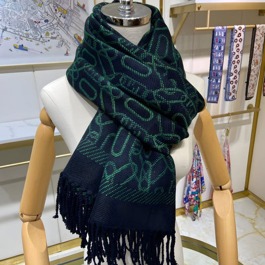 LOEWE ANAGRAM SCARF