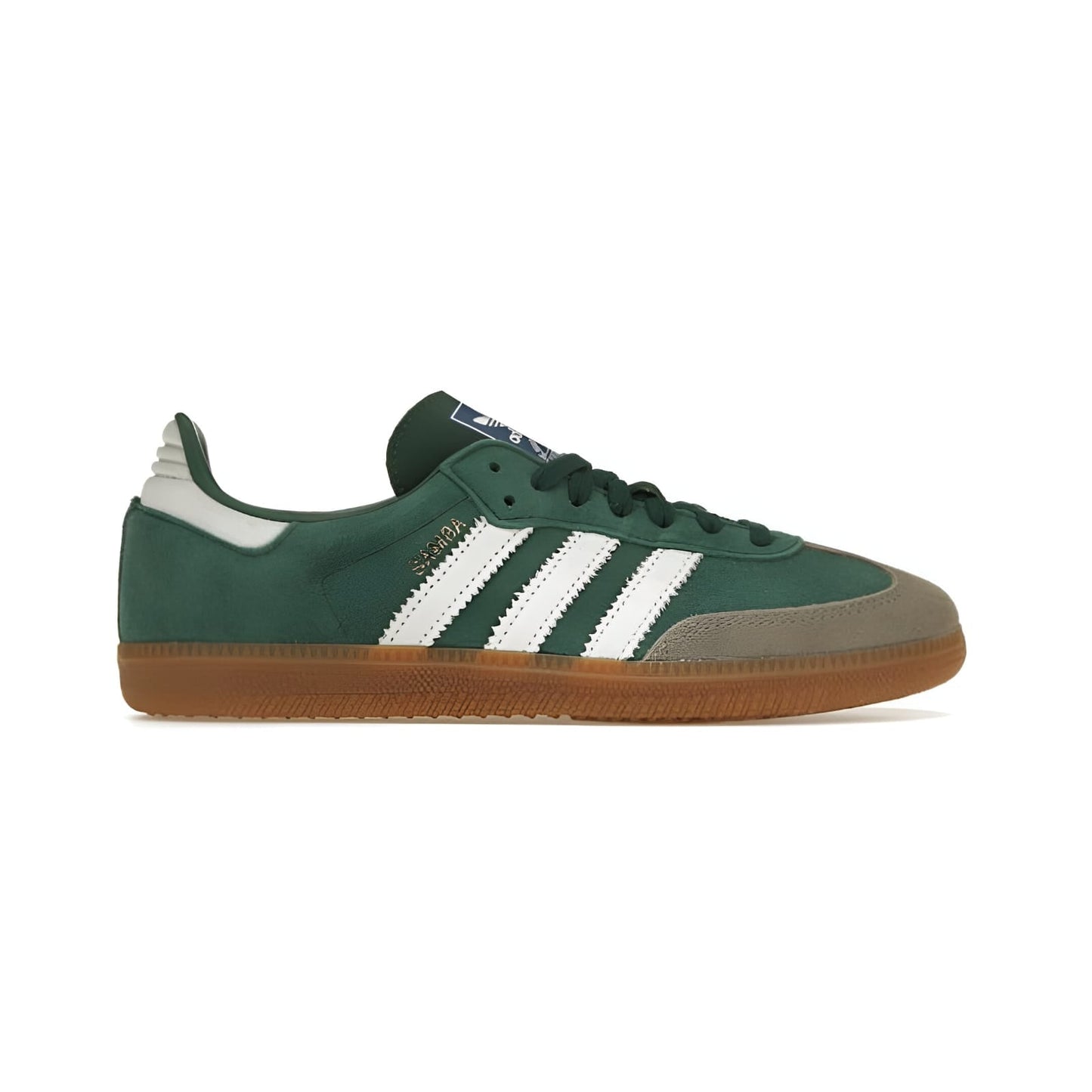 ADIDAS SAMBA OG COLLEGIATE GREEN GUM GREY TOE