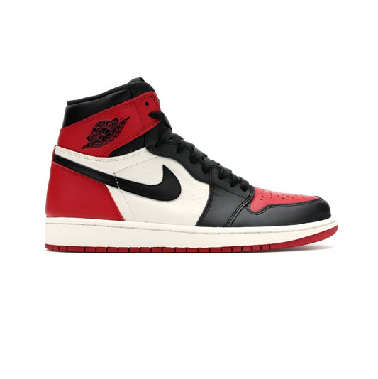 JORDAN 1 RETRO HIGH BRED TOE