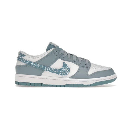 NIKE DUNK LOW ESSENTIAL PAISLEY PACK WORN BLUE