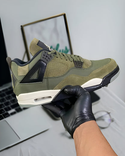 JORDAN 4 RETRO SECRAFT MEDIUM OLIVE