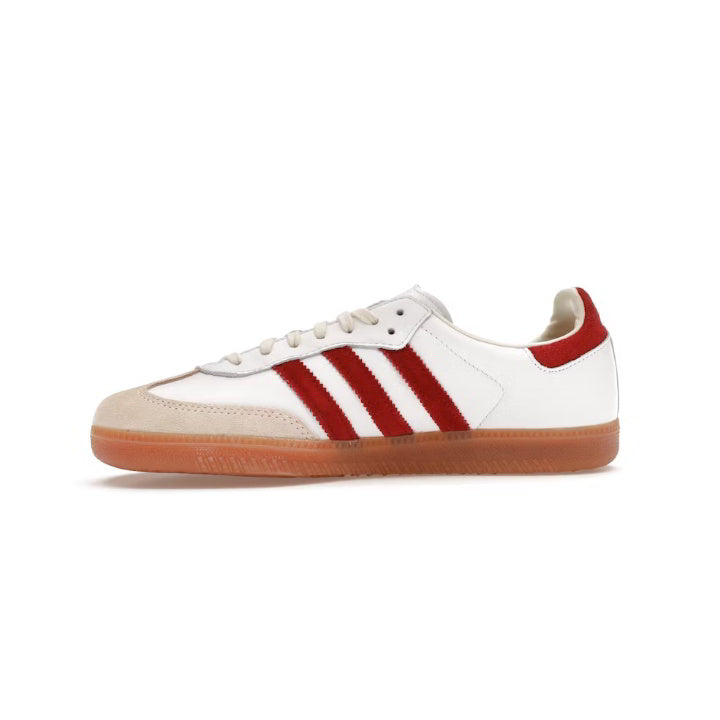 ADIDAS SAMBA SPORTY & RICH WHITE COLL EGIATE BURGUNDY