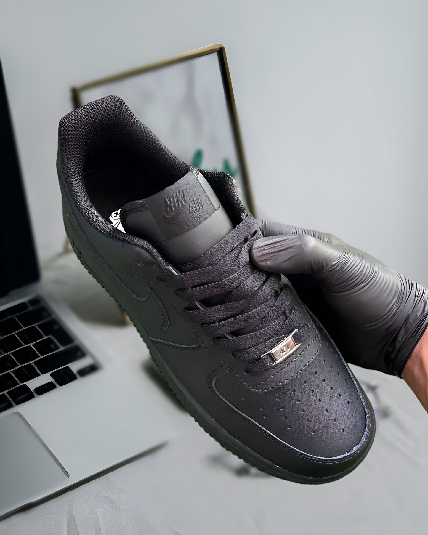 NIKE AIR FORCE 1 LOW '07 BLACK