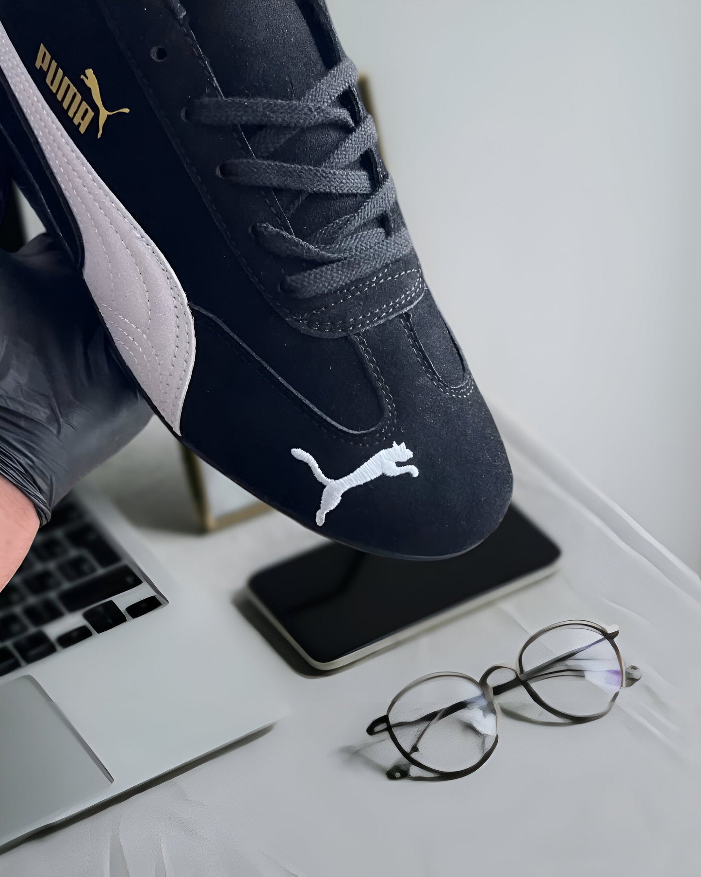 PUMA SPEEDCAT OG BLACK WHITE