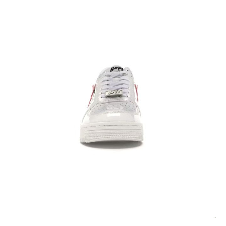 A BATHING APE BAPE STA LOW SHARK WHITE