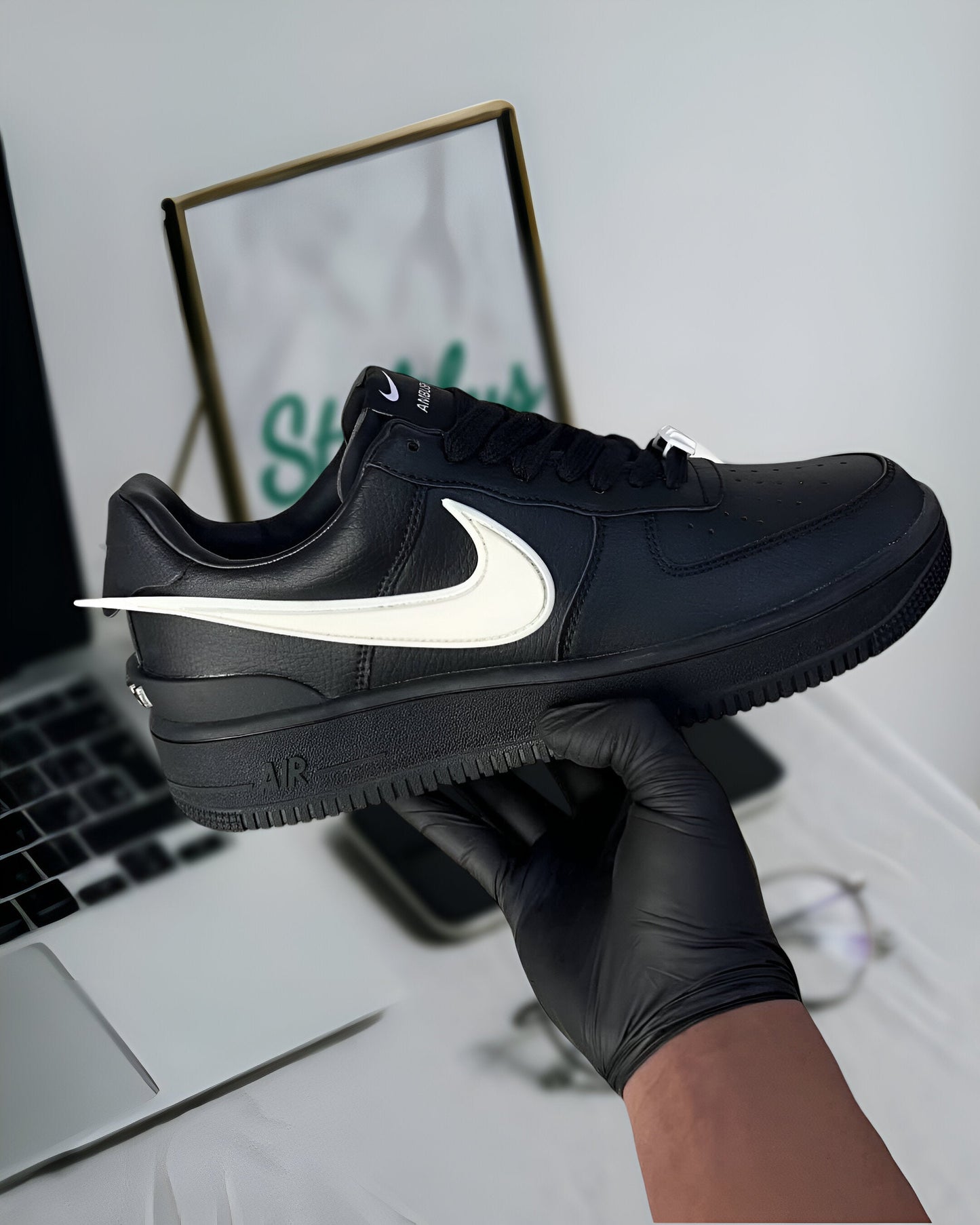 NIKE AIR FORCE 1 LOW SP AMBUSH BLACK