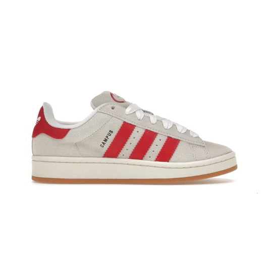 ADIDAS CAMPUS 00S CRYSTAL WHITE BETTER SCARLET (WOMEN'S)