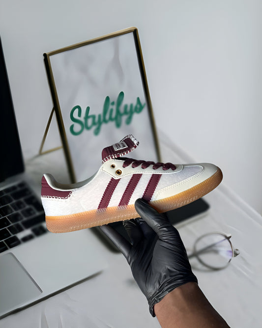 ADIDAS SAMBA PONY TONAL WALES BONNER CREAM WHITE