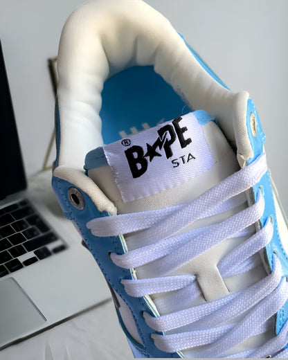 A BATHING APE BAPE STA LOW BLUE