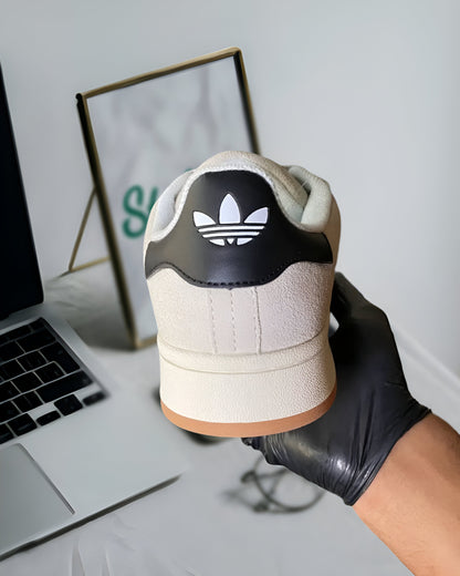 ADIDAS CAMPUS 00S CRYSTAL WHITE CORE BLACK