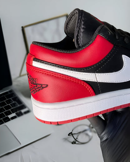 JORDAN 1 LOW ALTERNATE BRED TOE