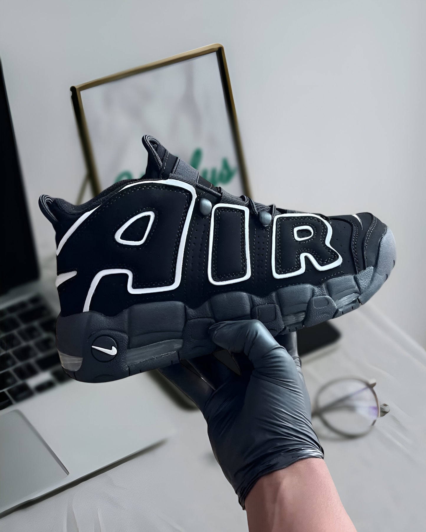 NIKE AIR MORE UPTEMPO OBSIDIAN