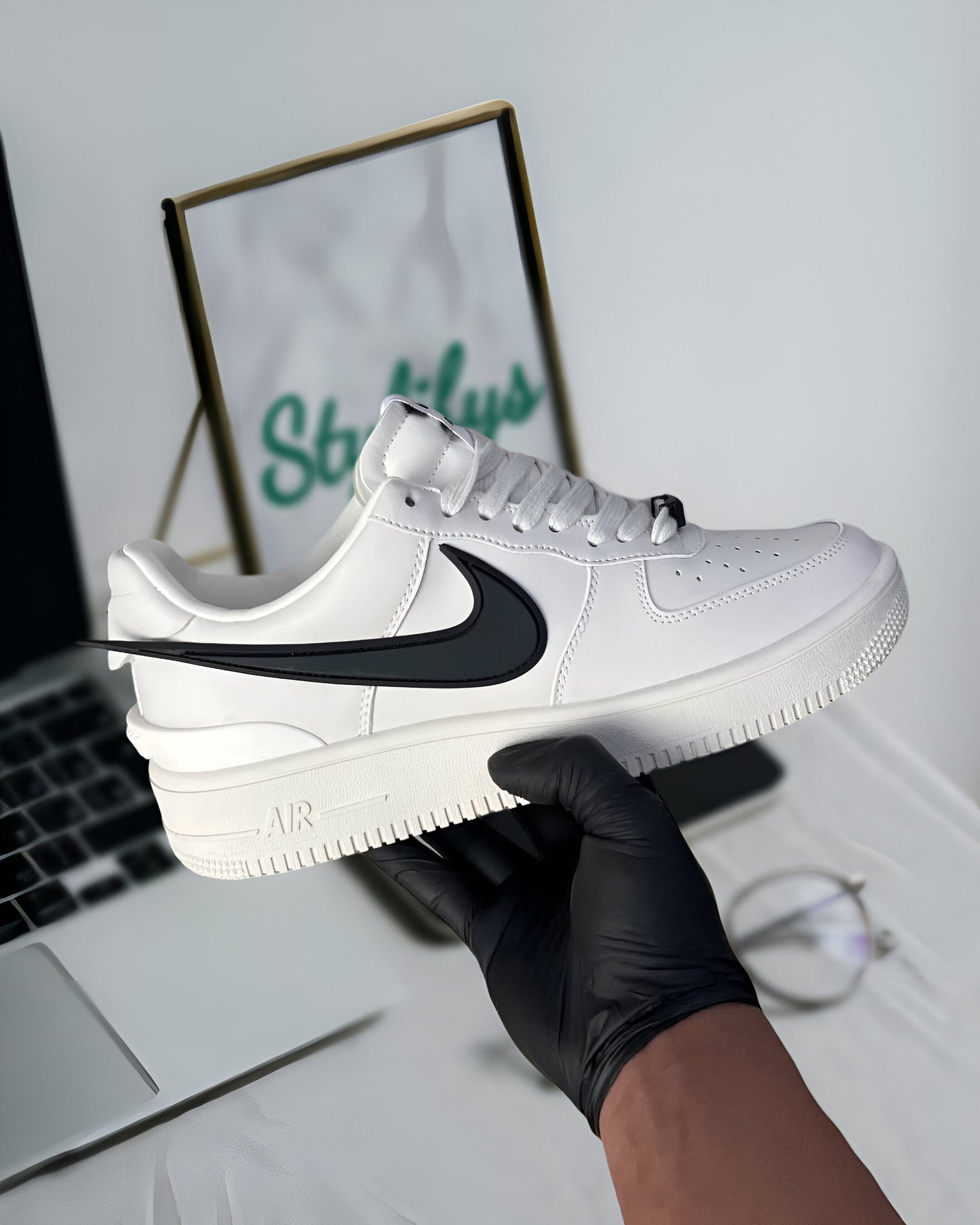 NIKE AIR FORCE 1 LOW SPAMBUSH PHANTOM