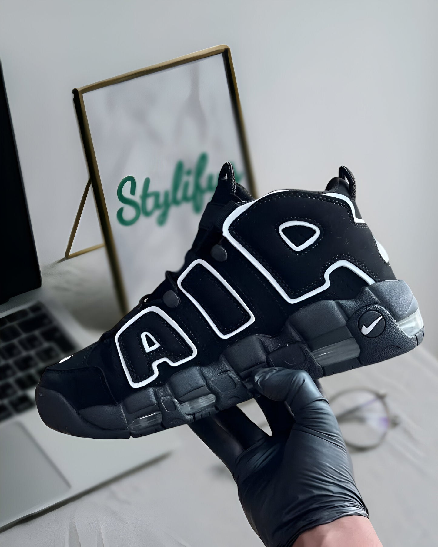 NIKE AIR MORE UPTEMPO OBSIDIAN