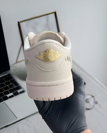 JORDAN 1 LOW METHOD OF MAKE LEGEND "LIGHT BROWN"