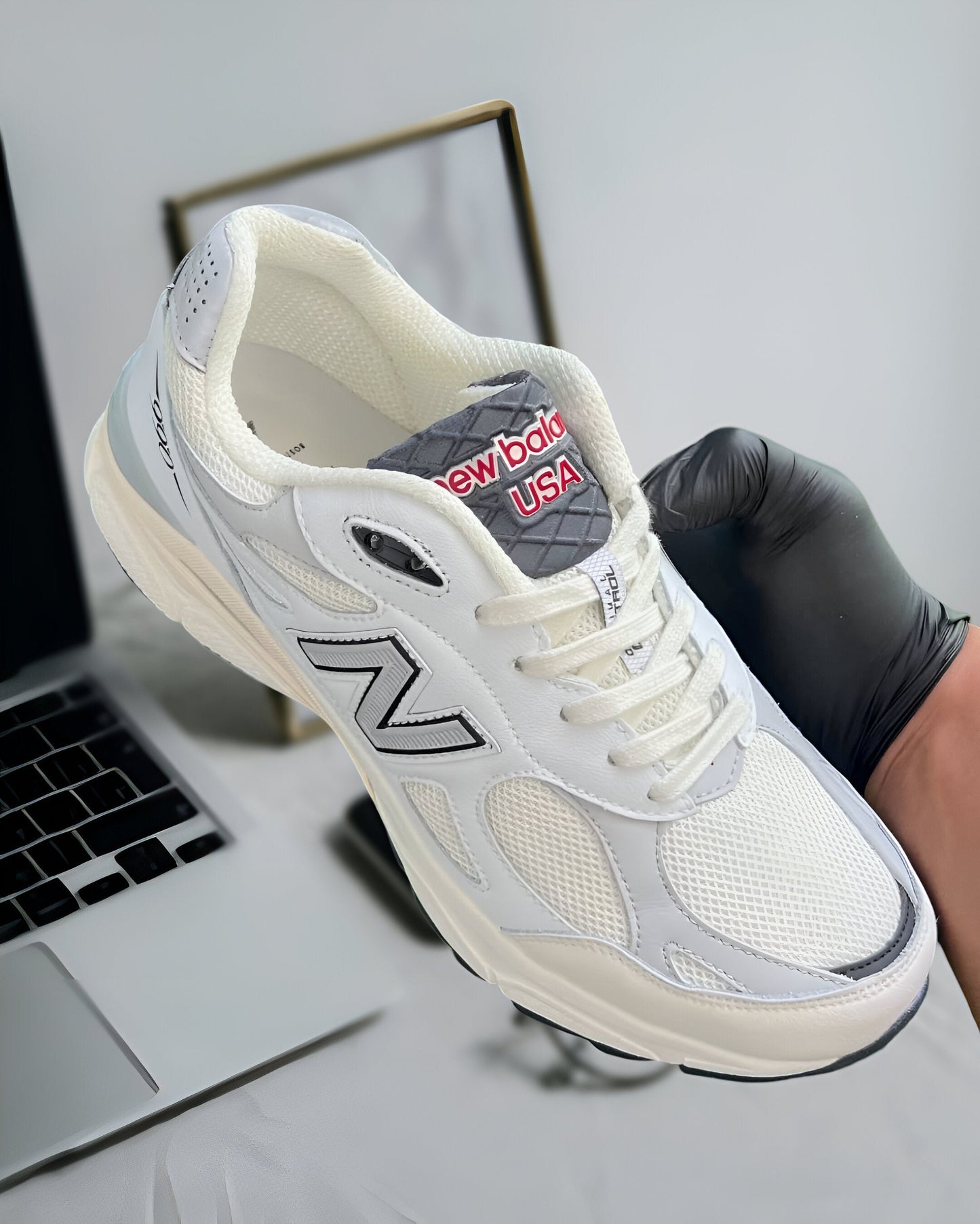 NEW BALANCE 990V3 MIUSA TEDDY SANTIS “SEA SALT”