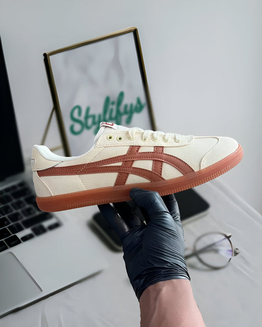 ONITSUKA TIGER MEXICO 66 SLIP-ON “NAVY OFF-WHITE RED”