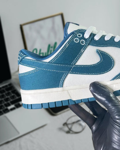 NIKE DUNK LOW INDUSTRIAL BLUE SASHIKO