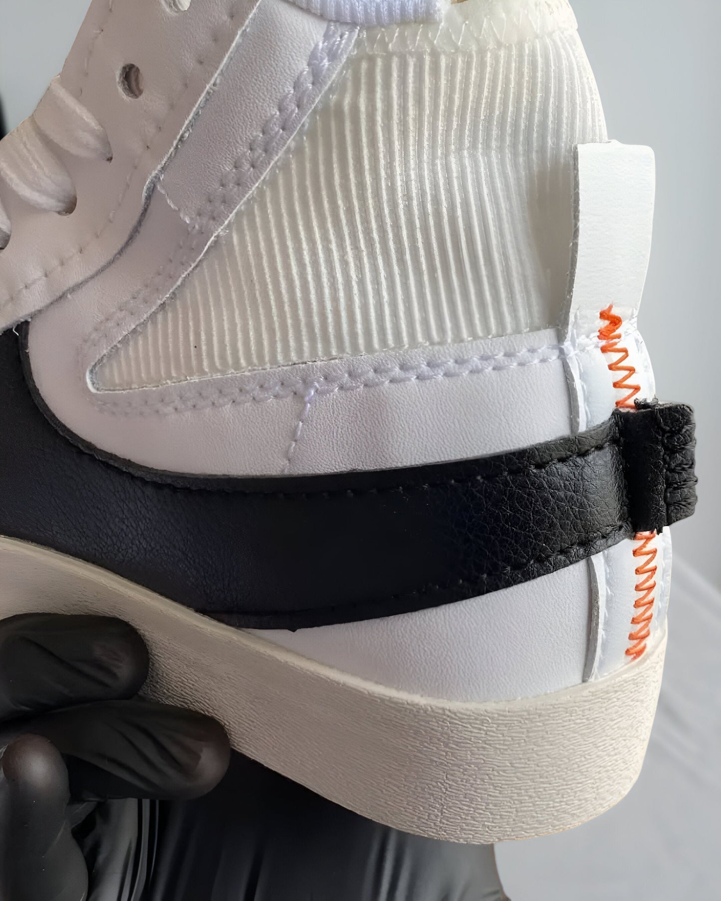 NIKE BLAZER MID 77 JUMBO WHITE BLACK SAIL
