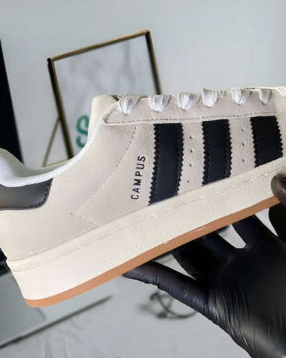 ADIDAS CAMPUS 00S CRYSTAL WHITE CORE BLACK