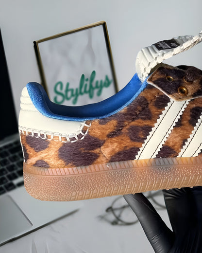 ADIDAS SAMBA PONY WALES BONNER LEOPARD