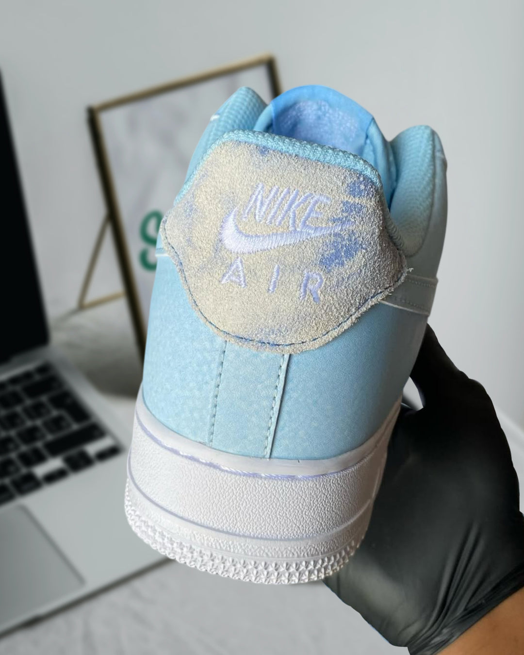 NIKE AIR FORCE 1 LOW PSYCHIC BLUE