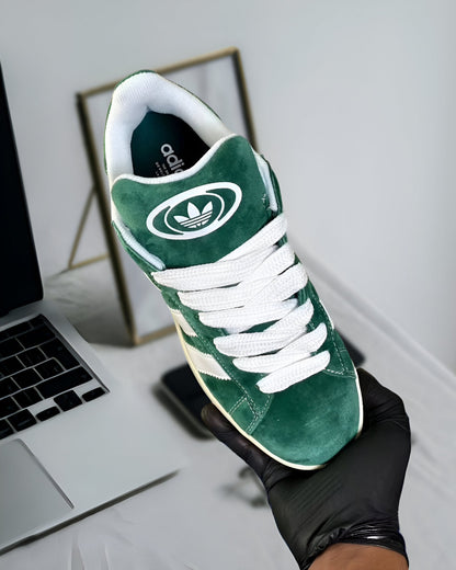 ADIDAS CAMPUS 00S DARK GREEN CLOUD WHITE