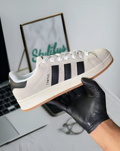 ADIDAS CAMPUS 00S CRYSTAL WHITE CORE BLACK