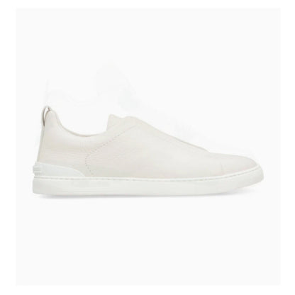 ZEGNA
TRIPLE STITCH LEATHER SNEAKERS