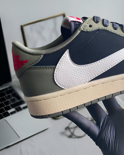 JORDAN 1 RETRO LOW OG SP TRAVIS SCOTT BLACK OLIVE