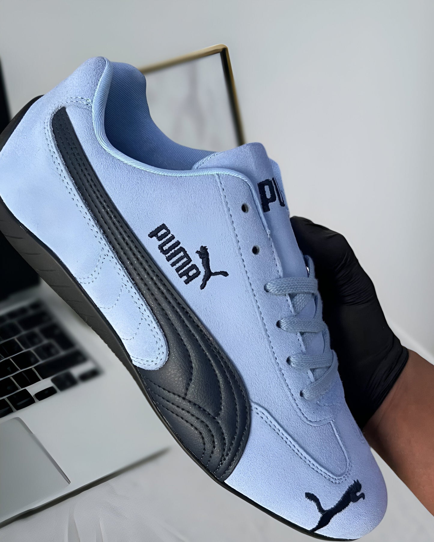 PUMA SPEEDCAT ARCHIVE "TEAM LIGHT BLUE/CLUB NAVY"